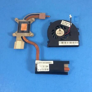 490503-001 480481-001 HP PAVILION DV7-1745dx DV7-1000 Cooling Fan & Heatsink NT* - Picture 1 of 3