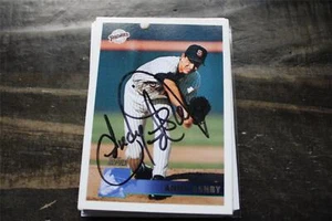 ANDY ASHBY SAN DIEGO PADRES AUTOGRAPHED CARD - Picture 1 of 1