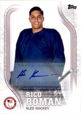 2018 Topps U.S. Olympic Team Autographs #US29 Rico Roman/60