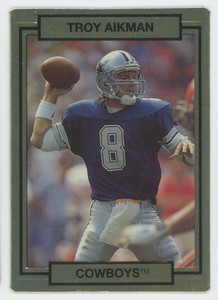 1990 Action Packed Troy Aikman Dallas Cowboys #51