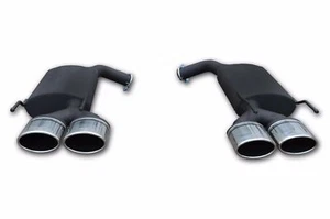 Sportauspuff Endschalldämpfer für Mercedes CLS W219 Endrohre 95x65mm + ABE - Bild 1 von 7