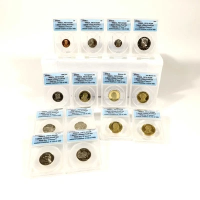 2008 S U.S Mint Clad Proof Set PR 70 DCAM ANACS First Day SKU:CPC6632 - Image 1 of 4