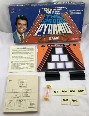 1986 $25,000 Pyramid Game by Cardinal Complete in Great Condition FREE SHIPPING - Image 1 of 4