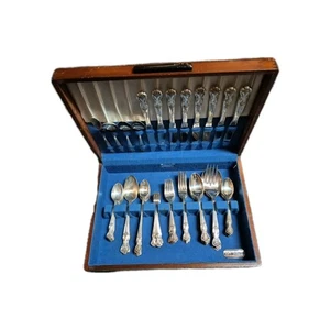 1881 WM Rogers Mfg Co. Extra Teller Oneida Silberbesteck Set 68 Teile - Bild 1 von 12