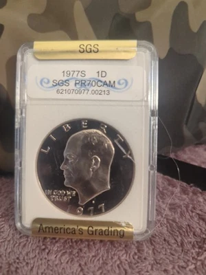 Ike Proof Dollar Collector Choice Uncirculated - Image 1 of 3