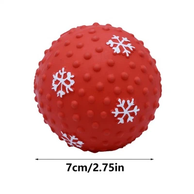 Dog Latex Toys Balls Dog Squeaky Balls Floating Dog Pool Balls Dog Spiky Balls - Image 1 of 4
