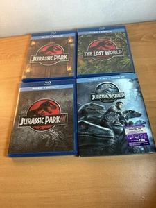 Collection Of 4 Jurassic Park Series Blu Rays- Lost World- Jurassic World - Bild 1 von 6