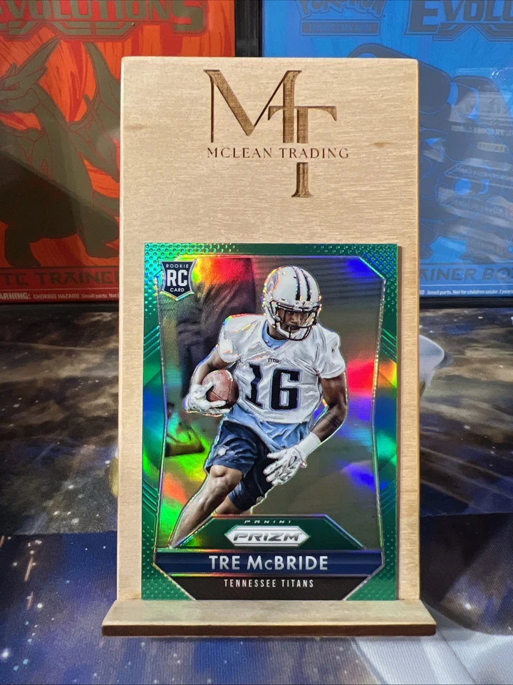 2015 Panini Prizm - Rookies Green Prizm #294 Tre McBride (RC) - Image 1 of 2