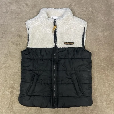Chaleco Timberland Niños Puffer Sherpa Cremallera Completa Talla 3T Niño Pequeño Niños Foto 1 de 4
