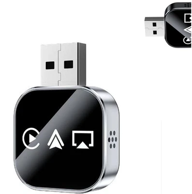 Kivont Mirror Phone to Car Screen Adapter 3 in 1 Wireless Bluetooth 5.0 Carplay - Image 1 of 4