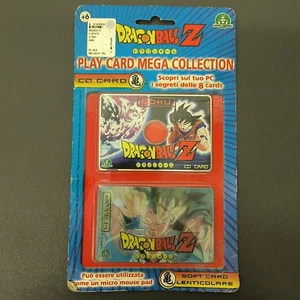 Dragon Ball Z Play Card Mega Collection CD Card - GOKU - Foto 1 di 2