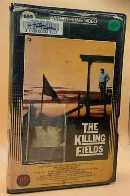 The Killing Fields VHS 1985 Warner Home Video Clamshell Rental *Buy 2 Get 1* - Image 1 of 3