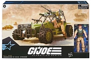 HASBRO G.I. JOE CLASSIFIED SERIES #171 CRANKCASE & A.W.E. STRIKER SDCC - Picture 1 of 5