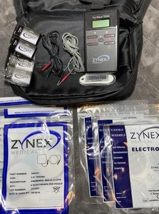 Zynex Medical TruWave Plus Tens Unit W/ 5 Electrode Packs Manual Case Batteries - Picture 1 of 17