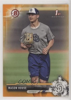 2017 Bowman Draft Orange /25 Mason House #BD-97 - Image 1 of 2