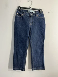 Girls Gap Blue Jeans Size 1 Boot Cut Stretch - Picture 1 of 8