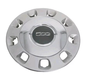 NEW 2007-2012 FIAT 500 - 14" STEEL WHEEL COVER TRIM RING UNIT 50901871 - Picture 1 of 4