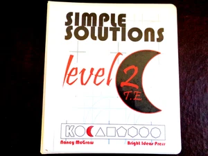 Simple Solutions Teacher's Edition Level 2 Mathematics Ring Binder 2004, Answers - Imagen 1 de 21