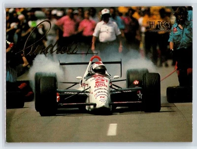 1992 Hi-Tech Mario Andretti Mario Andretti Newman/Haas Racing #50 - Image 1 of 2