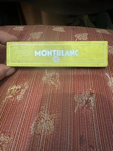 Caja de papel y documentos Montblanc 344 F década de 1940 súper rara - Imagen 1 de 6