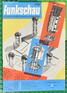 Funkschau Heft 1 1964 - Zeitschrift - Fernseh-Technik Radio Schallplatte Tonband - Bild 1 von 2