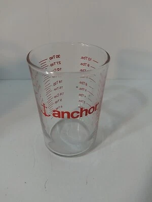 Anchor Hocking 5-Ounce Measuring Glass 3.5in. New Condition - Image 1 of 4