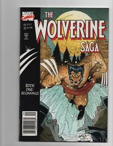 The Wolverine Saga #1 Marvel Comics Liefeld Cover 1989 High Grade - Bild 1 von 2