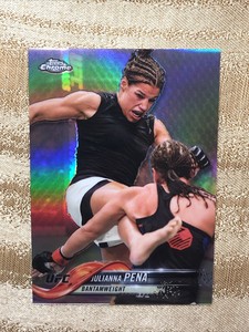 2018 Topps Chrome UFC Julianna Pena Refractor #46