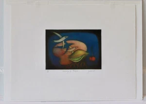 LAURENT SCHKOLNYK-FRENCH ARTIST-Hommage A Braque  - Picture 1 of 3