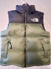 Like New! The North Face 1996 Retro Nuptse Down Puffer Vest Men M Green Thyme