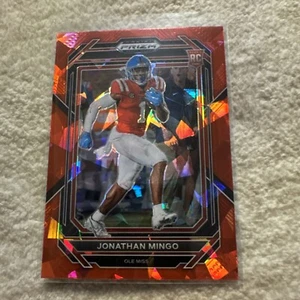 Prizm Draft Picks 2023 Jonathan Mingo Red Ice #150 Rookie (RC) - Rebels - Imagen 1 de 3