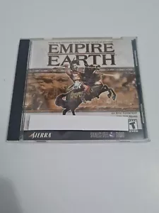 Empire Earth PC CD-ROM Sierra Stainless Steel Studios 2001 Windows 98 - Picture 1 of 3