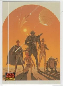 1993 Star Wars Galaxy Series 1 Early Poster Concept Characters Trading Card #15 - Picture 1 of 2