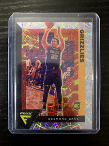 2020-21 Panini Flux Desmond Bane Laser Prizm Rookie RC #221 Grizzlies SP