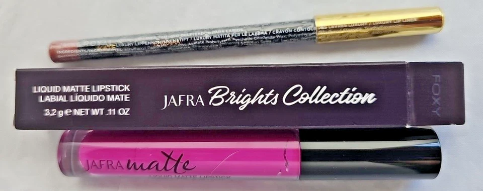 JAFRA FOXY liquid Matte Lipstick & Jafra Royal Kate Lip Liner Duo DISCONTINUED - Image 1 of 4