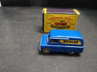 G889-MATCHBOX LESNEY No25A BEDFORD DUNLOP VAN WITH BOX - Image 1 of 4