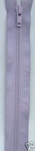 Nylon Open End Coat Zip - Lilac - Picture 1 of 1