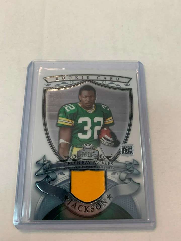 Brandon Jackson 2007 Sterling Rookie Jersey Card #BSRR-BJ - Image 1 of 1
