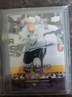 2008-09 Upper Deck Series 1 Young Guns YG Steven Stamkos RC Card# 245 - Image 1 of 2