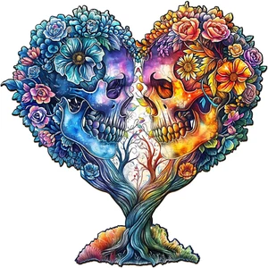 Diamond Art Kits for Adults - DIY 5D Tree Skull Horror Diamond Painting Kits Ful - Picture 1 of 1