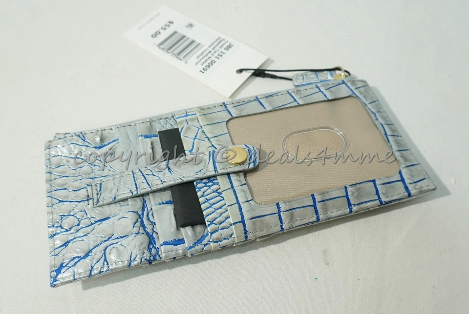 Cartera para tarjetas de crédito de cuero Brahmin. Elige tu color. Inventario actualizado regularmente Foto 1 de 1