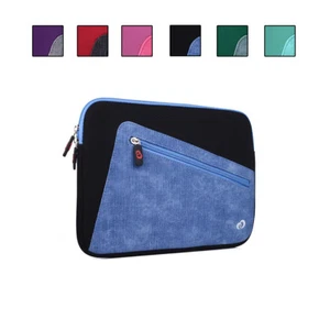 Neoprene Sleeve w/ Front Accessory Pocket fits ASUS Chromebook C201 11.6' - Picture 1 of 43