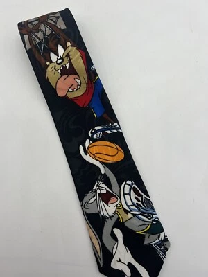 Baloncesto de colección Looney Tunes para hombre Tie Bugs Bunny Tazmanian Devil Foto 1 de 4