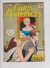 GIRLS' ROMANCES # 72  VG  NOVEMBER  1960