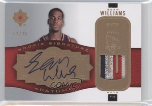 2007-08 Ultimate Collection Signature /25 Sean Williams RPA Rookie Patch Auto RC