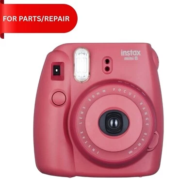 Fuji Instax Mini 8 Instant Film Camera Pink- FOR PARTS/ REPAIR - Image 1 of 2