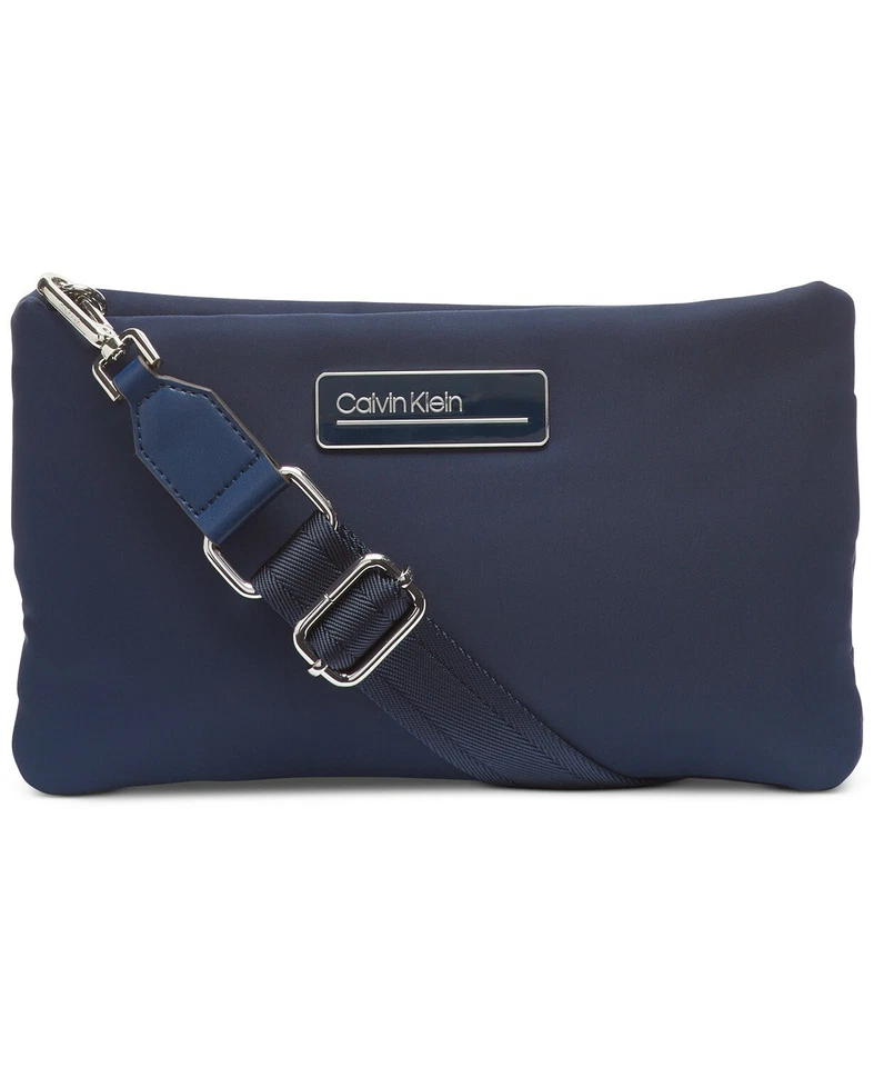 Calvin Klein Jaina Nylon Crossbody Navy Blue H9GEEHM1