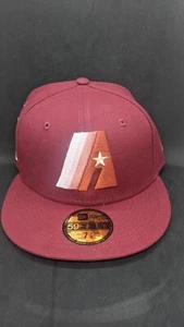 Hat Club Exclusive Red Velvet Houston Astros Size 7 1/8 ๐ฅ๐ฅ. - Picture 1 of 2
