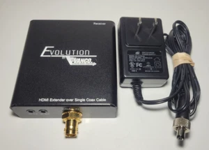 Evolution By VANCO, ✅RÉCEPTEUR uniquement✅ EVEX 2004 HDMI Over Single Coax Extender - Photo 1/8