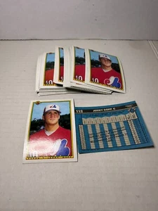 1990 Bowman - Jerry Goff #112 Barely Visibile Stadium Lights in Background (RC) - Picture 1 of 3